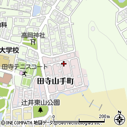 兵庫県姫路市田寺山手町4-15周辺の地図