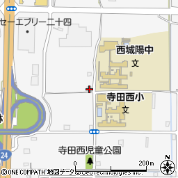 京都府城陽市寺田塚本127-1周辺の地図