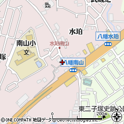 京都府八幡市八幡南山56周辺の地図