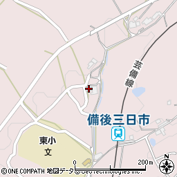 広島県庄原市上原町337周辺の地図