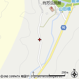 兵庫県赤穂郡上郡町竹万1151周辺の地図