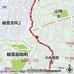 京都府八幡市男山金振20-1周辺の地図