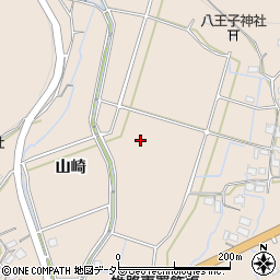兵庫県姫路市飾東町（山崎）周辺の地図