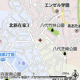 兵庫県姫路市八代緑ケ丘町15周辺の地図