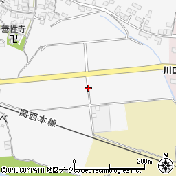 亀山城跡線周辺の地図