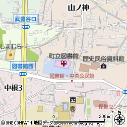 武豊町立図書館周辺の地図