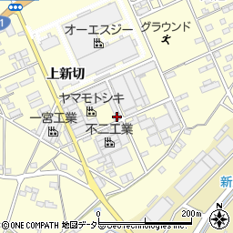 愛知県豊川市一宮町上新切462周辺の地図