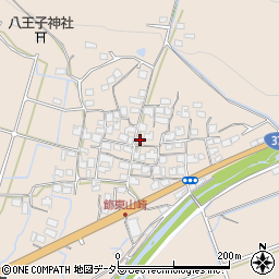 兵庫県姫路市飾東町山崎478周辺の地図