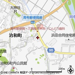 門田公民館周辺の地図