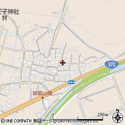兵庫県姫路市飾東町山崎427周辺の地図
