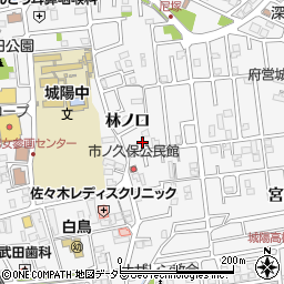 京都府城陽市寺田林ノ口11-346周辺の地図