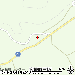 広島県庄原市東城町三坂369周辺の地図