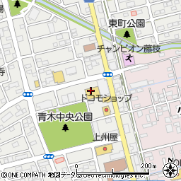 大井川農協　まんさいかん藤枝周辺の地図