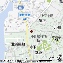 セブンイレブン西尾楠村町店周辺の地図