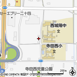 京都府城陽市寺田塚本127-7周辺の地図