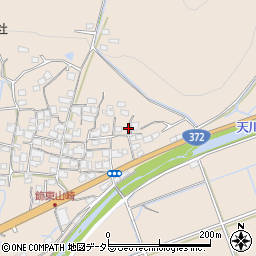 兵庫県姫路市飾東町山崎421周辺の地図