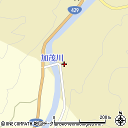 岡山県加賀郡吉備中央町下加茂2132-2周辺の地図
