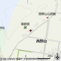 兵庫県赤穂郡上郡町西野山74周辺の地図