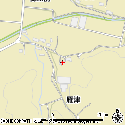 愛知県新城市中宇利雁津47周辺の地図
