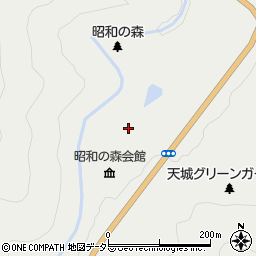 道の駅天城越え（昭和の森会館）周辺の地図