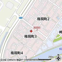 愛知県碧南市権現町周辺の地図