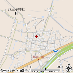 兵庫県姫路市飾東町山崎465周辺の地図