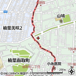 京都府八幡市男山金振20-32周辺の地図