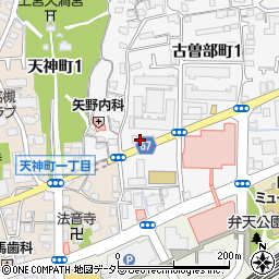 大倉ビル周辺の地図