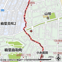 京都府八幡市男山金振20-47周辺の地図