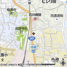 愛知県知多郡武豊町ヒジリ田11周辺の地図
