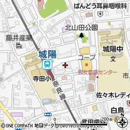京都府城陽市寺田林ノ口22周辺の地図