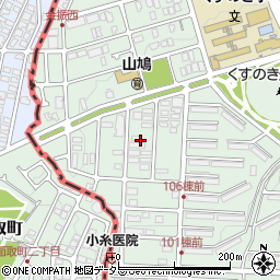 京都府八幡市男山金振23周辺の地図