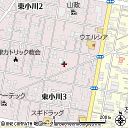 東小川ハイツ周辺の地図