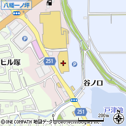 Ｒｅツール・京都八幡店周辺の地図