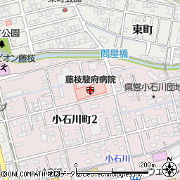 藤枝駿府病院（凜和会）周辺の地図