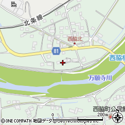兵庫県小野市西脇町695周辺の地図