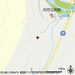 兵庫県赤穂郡上郡町竹万1189周辺の地図