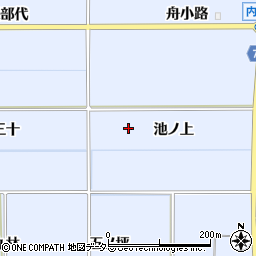京都府八幡市内里池ノ上周辺の地図