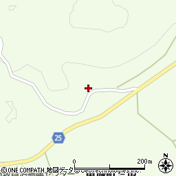 広島県庄原市東城町三坂381-6周辺の地図