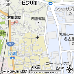 愛知県知多郡武豊町ヒジリ田154周辺の地図