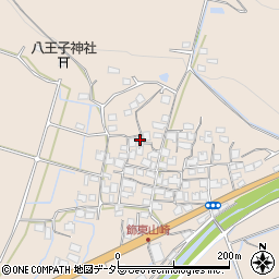 兵庫県姫路市飾東町山崎466周辺の地図
