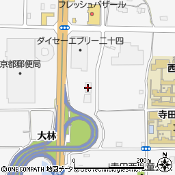 日本郵便輸送周辺の地図