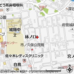 京都府城陽市寺田林ノ口11-16周辺の地図