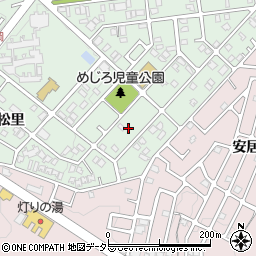 京都府八幡市男山松里5周辺の地図
