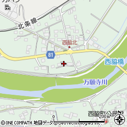 兵庫県小野市西脇町696-1周辺の地図