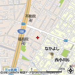 静岡県焼津市三ケ名554周辺の地図