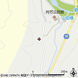 兵庫県赤穂郡上郡町竹万1185周辺の地図