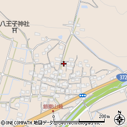 兵庫県姫路市飾東町山崎484周辺の地図