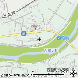 兵庫県小野市西脇町610周辺の地図