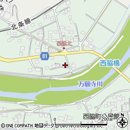 兵庫県小野市西脇町687-1周辺の地図